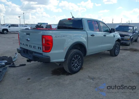 2021 Ford Ranger Xlt из США, поврежденный, VIN 1FTER4EH9MLD40544